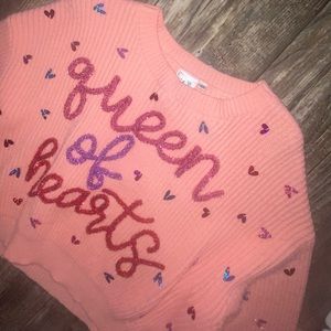 Queen of Sparkles Valentine sweater